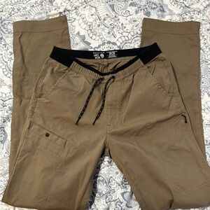 Mountain Hardwear Tan Hiking Pants women